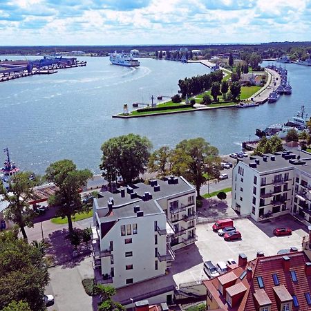 Sunset Apartments - Flotylla. Widok Na Port + Parking. シフィノウイシチェ エクステリア 写真